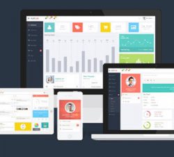 قالب پنل مدیریت HTML - FlatLab