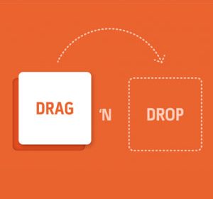 کشیدن و رها کردن عناصر در jQuery